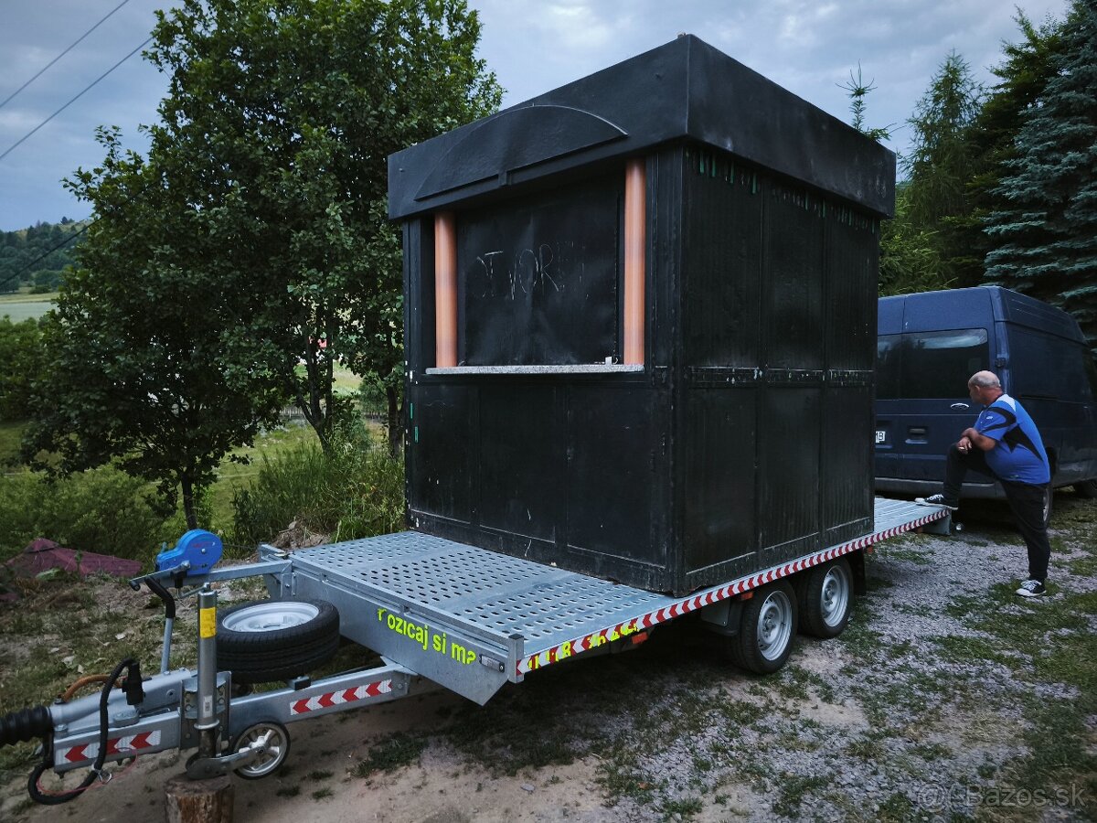 Vozík nad 750kg. Autoprepravnik. Prenájom