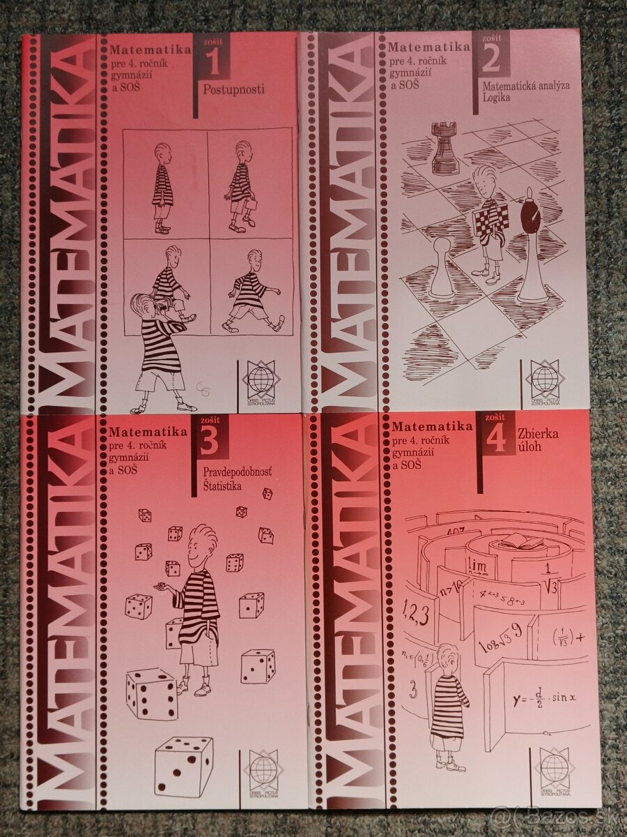 Matematika pre 4. ročník gymnázií a SOŠ 1, 2, 3, 4