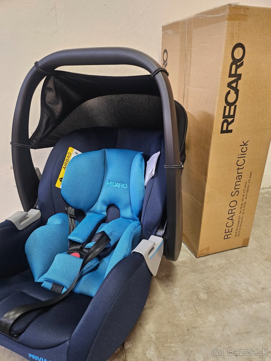 Recaro privia evo + základná isofix