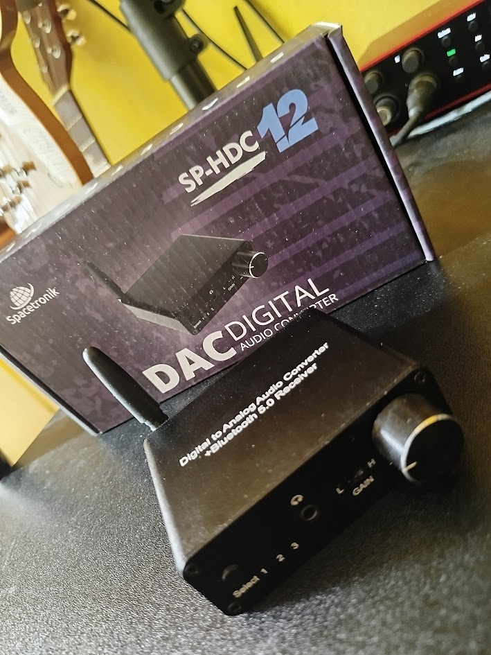 DAC +bluetooth receiver