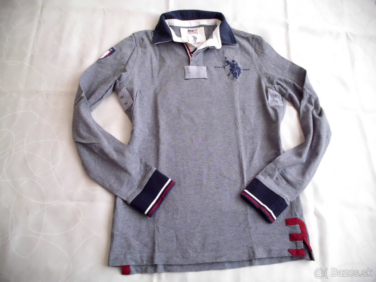 U.S.Polo Assn. pánske polo tričko M
