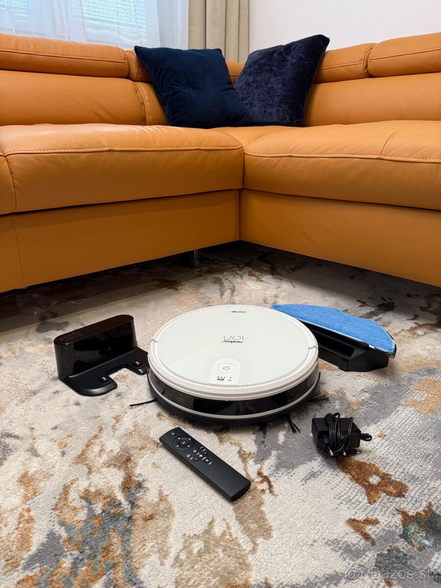 Robotický vysávač Niceboy ION Charles i7 White - ako nový