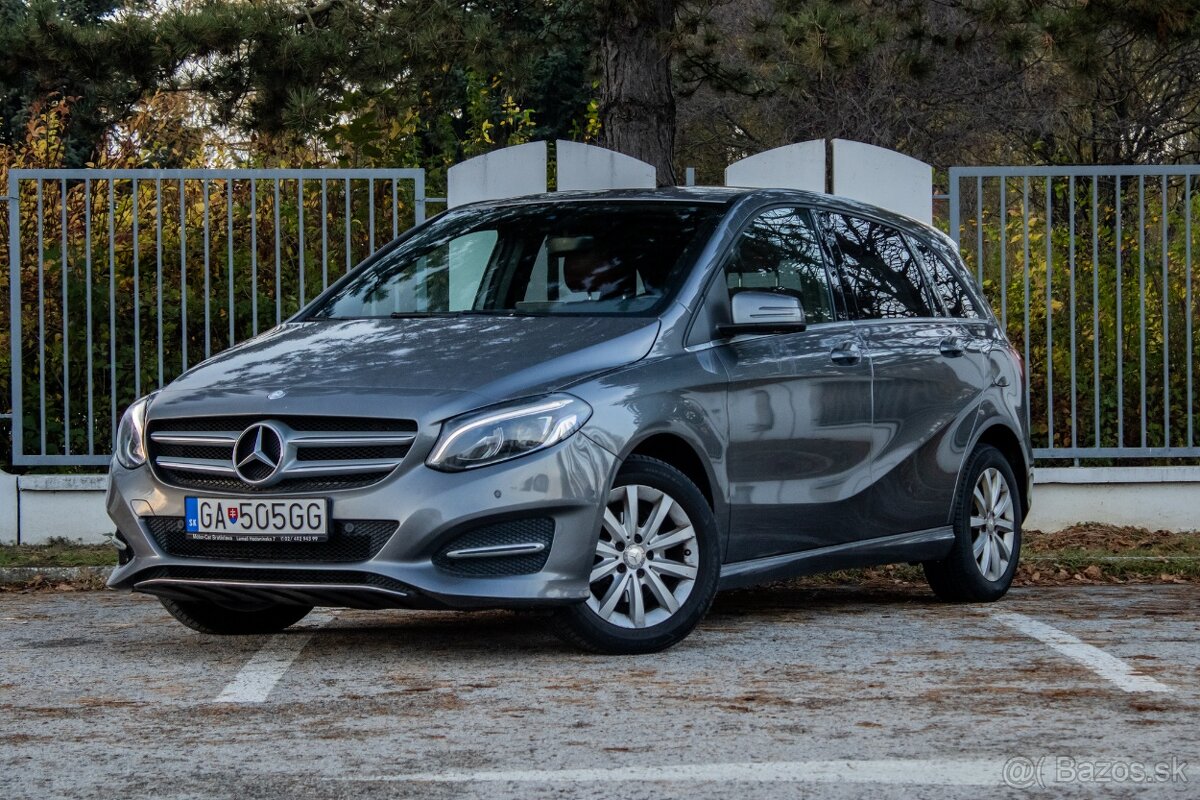 Mercedes-Benz B trieda 180 d / SVK / NELAKOVANÉ / FULL SERVI
