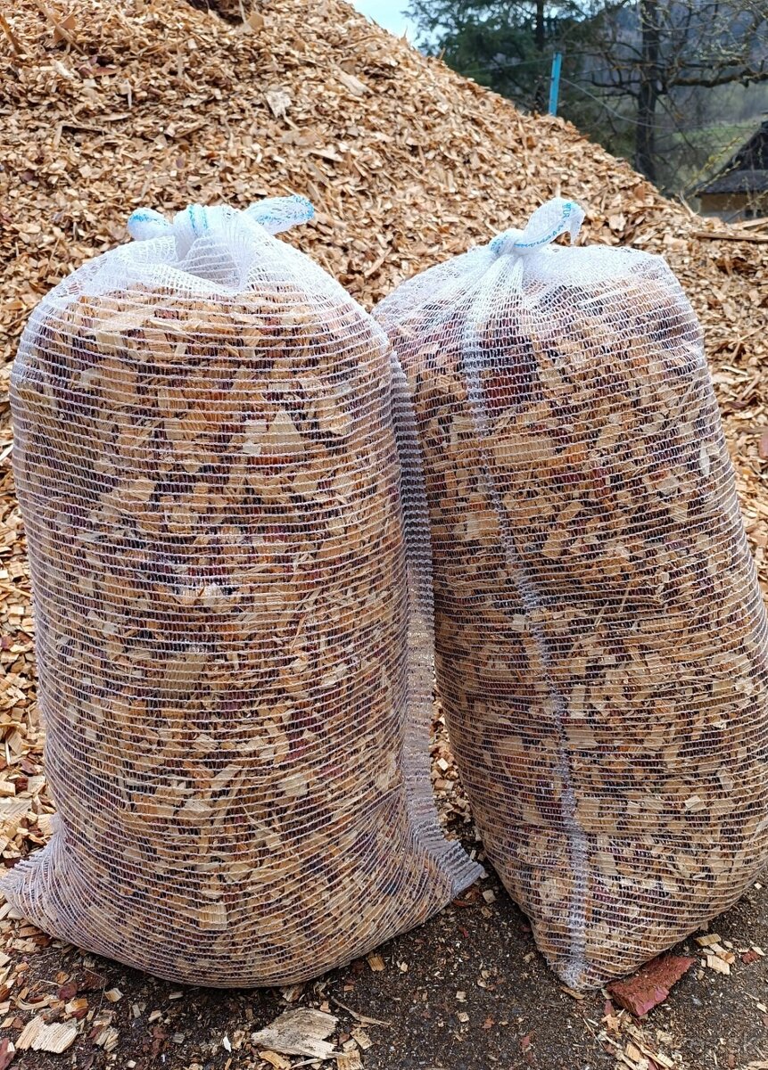 Dekoračná drevná štiepka