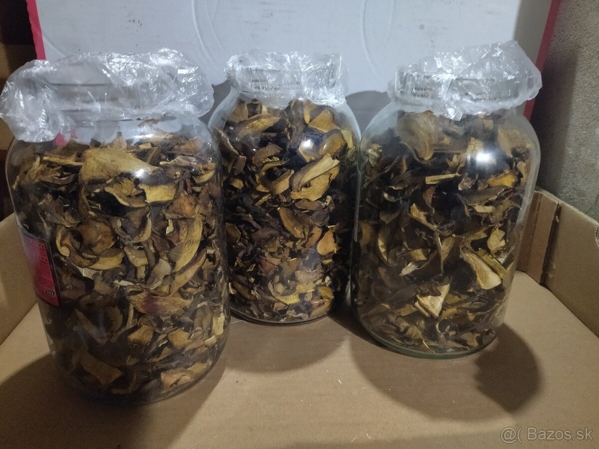 Sušené huby