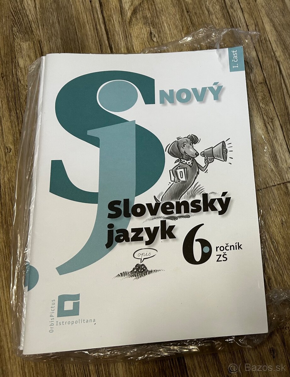 Nový slovenský jazyk 6.ročník,1.časť-pracovná učebnica