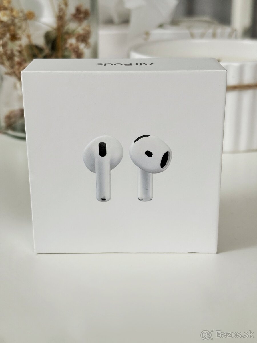 AirPods 4 – úplne nové, zapečatené