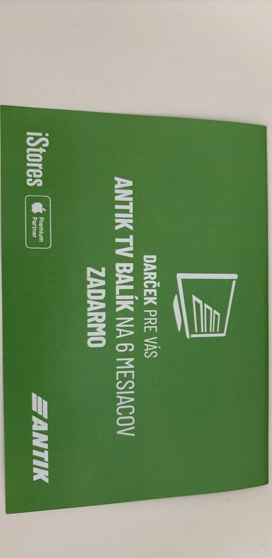 TV cez internet Antik TV 6 mes. voucher