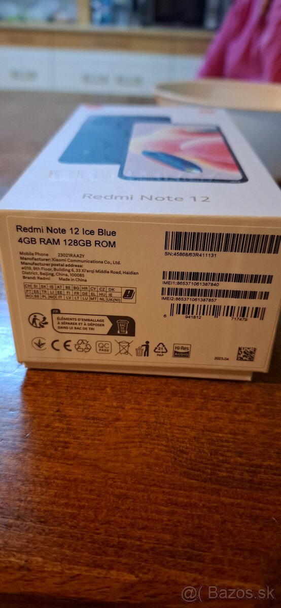Predám redmi note 12