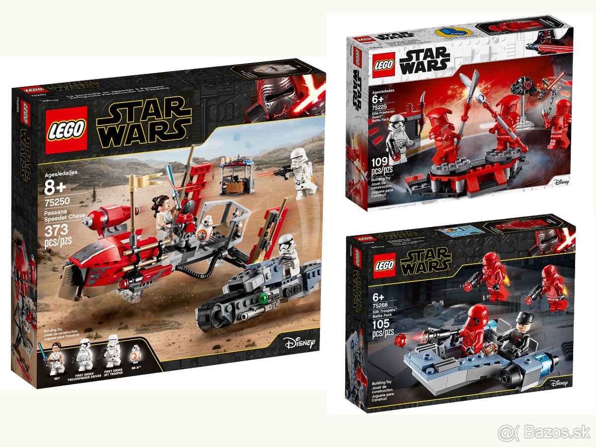 LEGO Star Wars 7522, 75250, 75266