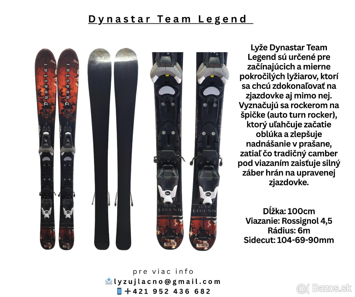 Detské lyže Dynastar 100cm