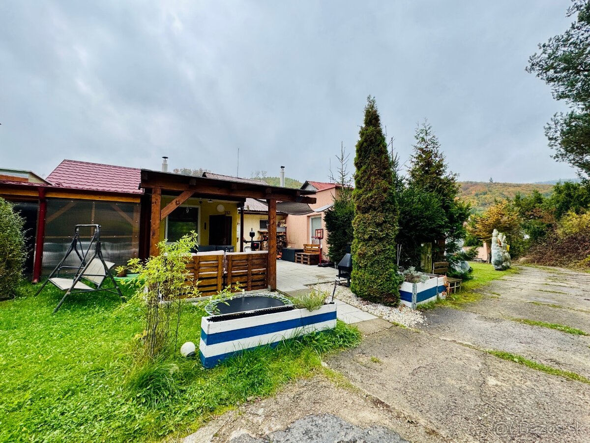 Na predaj rekreačná chata s pozemkom, Domaša, Valkov