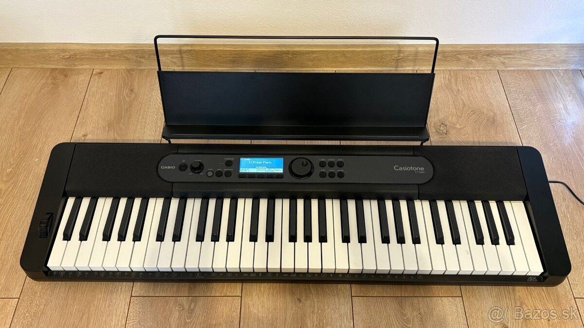 Casio CT-S400 Keyboard s dynamikou