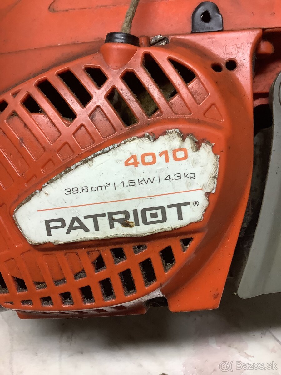 Benzínový motor píly ptriot na ND