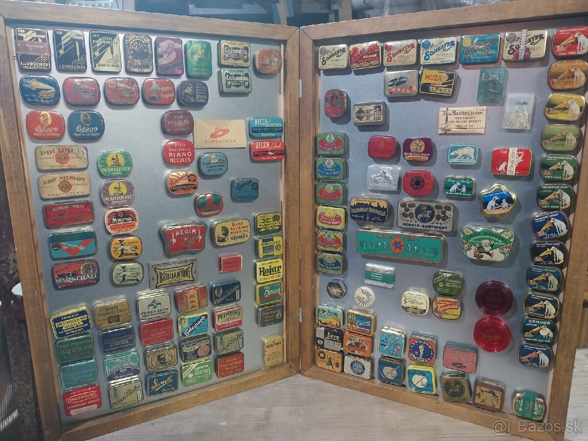 Kúpim krabičky z gramofónových ihiel
