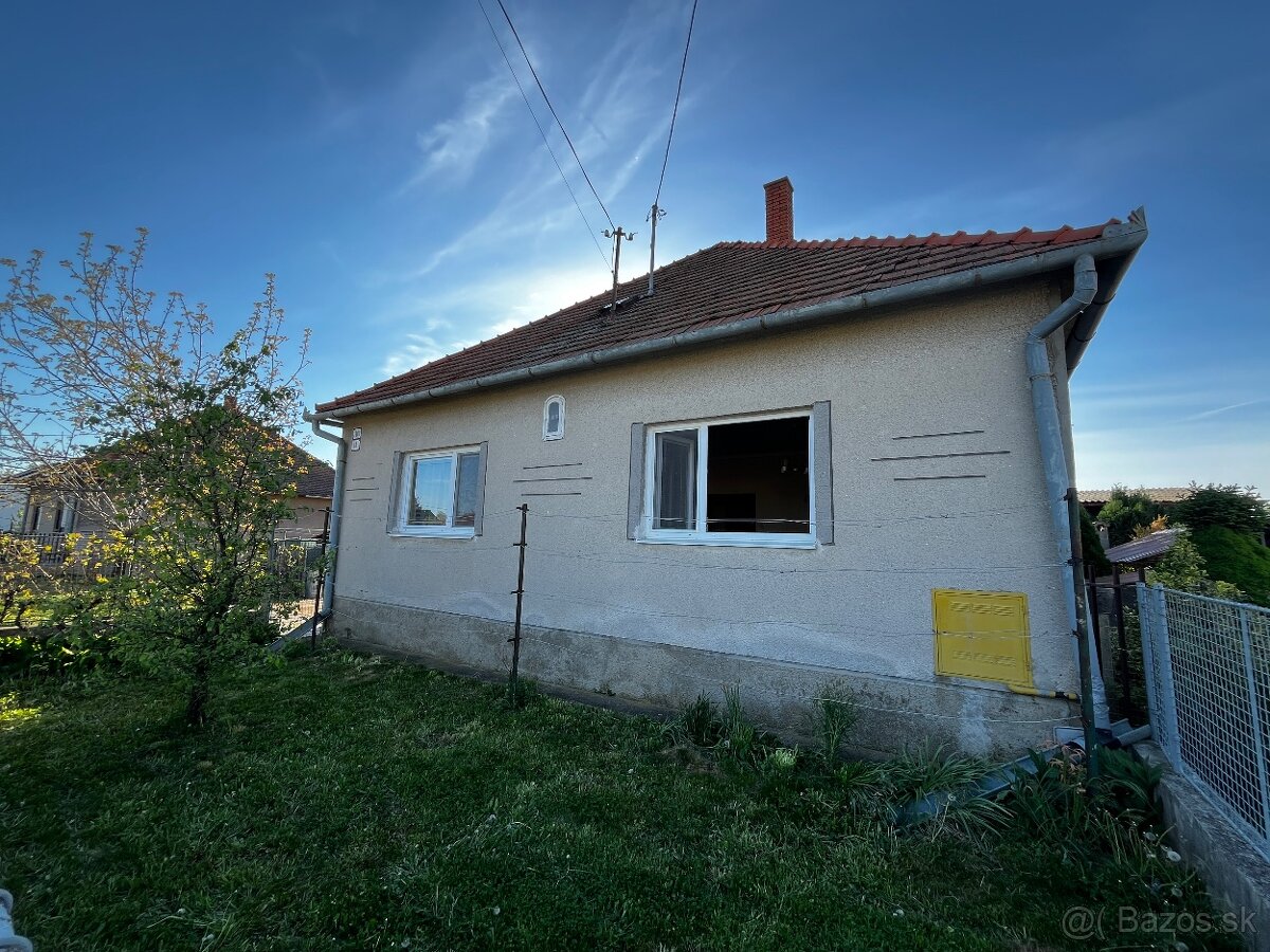 3-izbový rodinný dom v Zlatých Moravciach na predaj