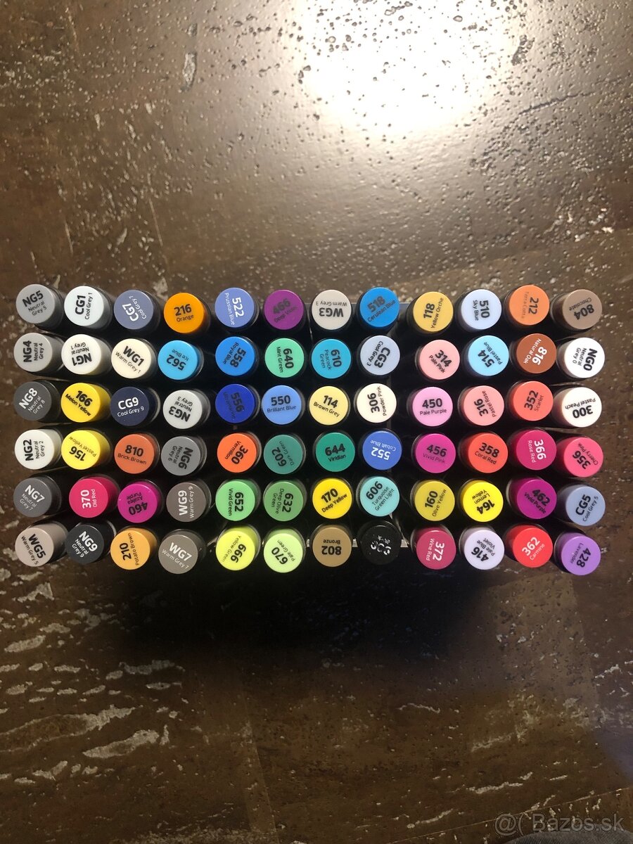 Stylefile markers 72 kusov