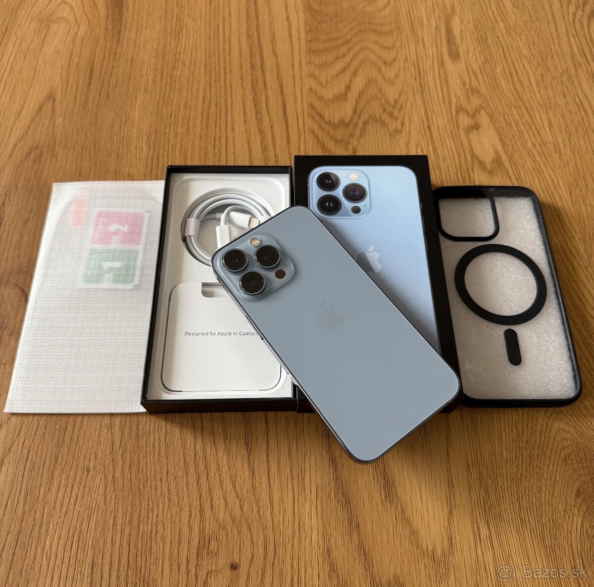 iPhone 13 Pro 256 gb Sierra Blue - komplet príslušenstvo