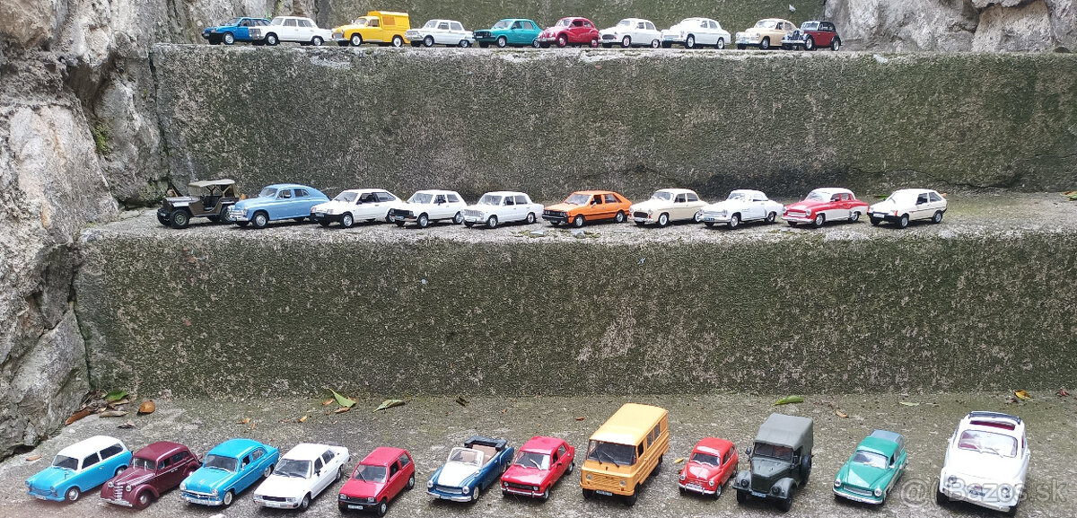 Kultové modely autíčok východného bloku