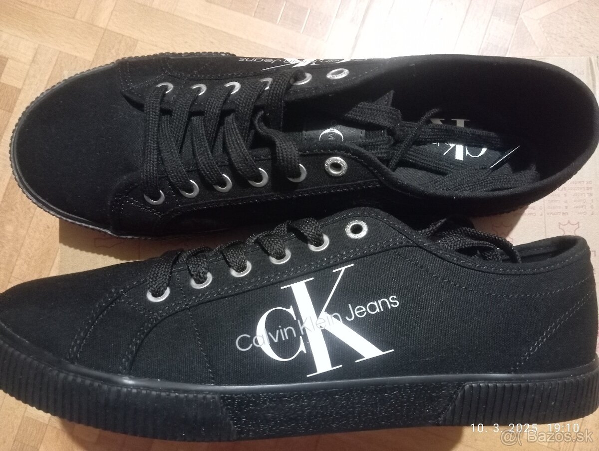 calvin Klein nízke pánske tenisky 43-44 - nenosené
