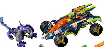 LEGO 70355 Nexo Knight bez figuriek