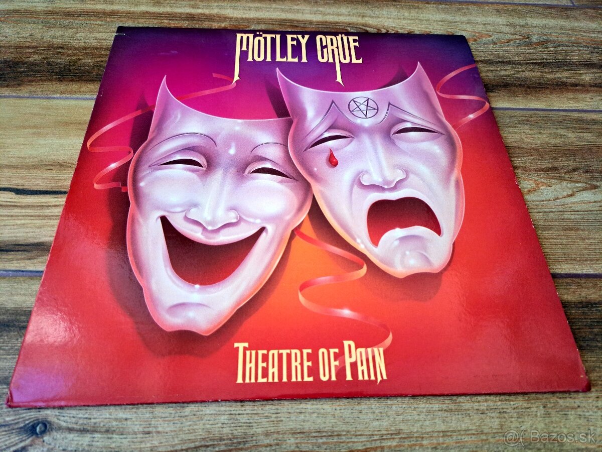Lp Mötley Crüe - Theatre of Pain/ USA