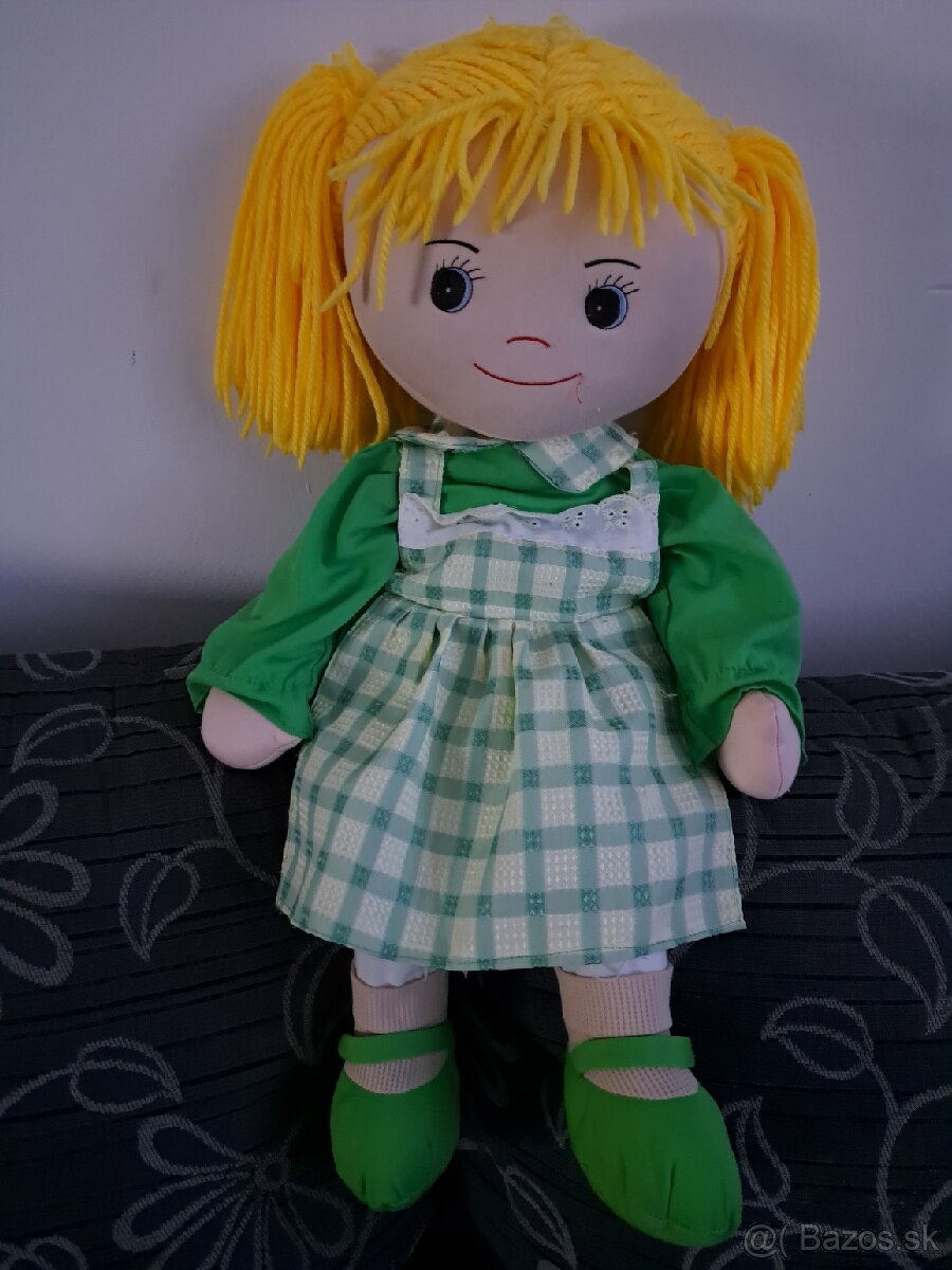 Plátená bábika 70 cm