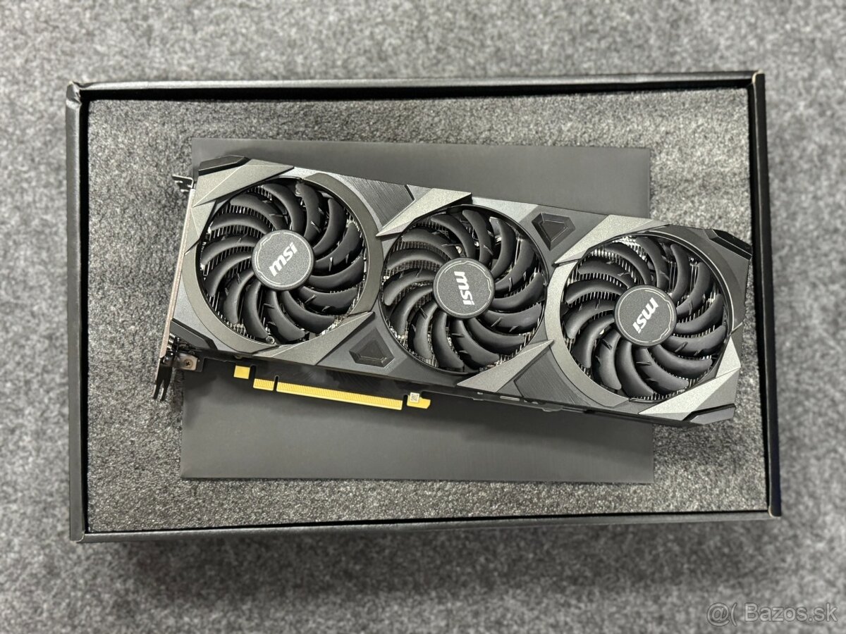Predám kartu GEFORCE RTX 3070 MSI VENTUS 3x PLUS 8GB