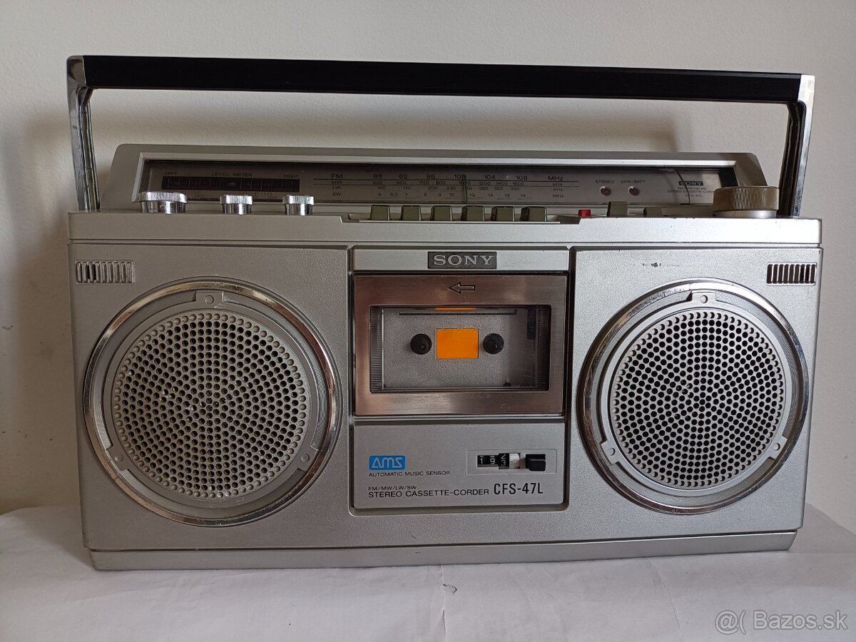 Sony CFS 47L radiomagnetofon Japan originální