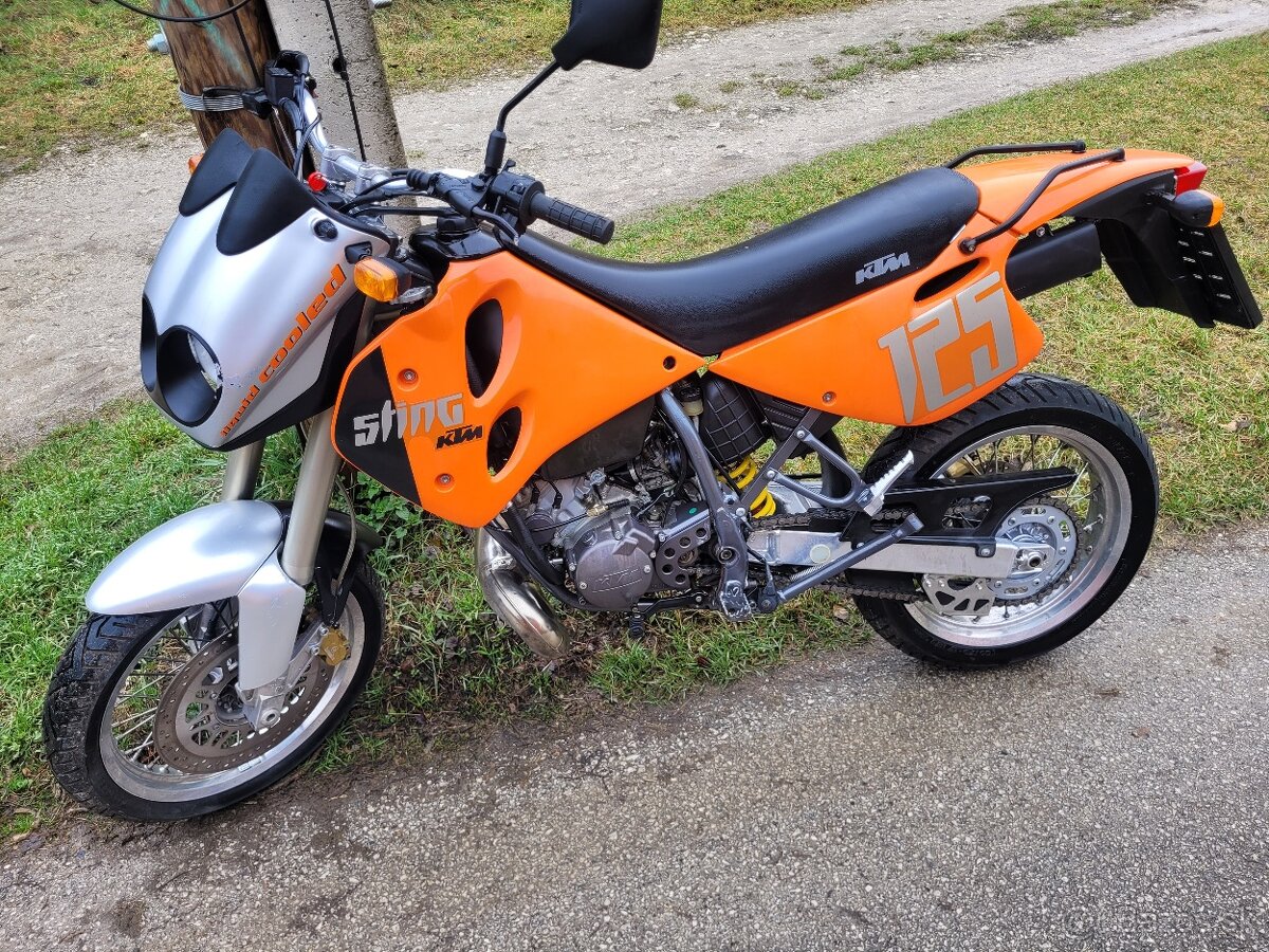 KTM EXC 400 doklady, smerovky, el. štartér