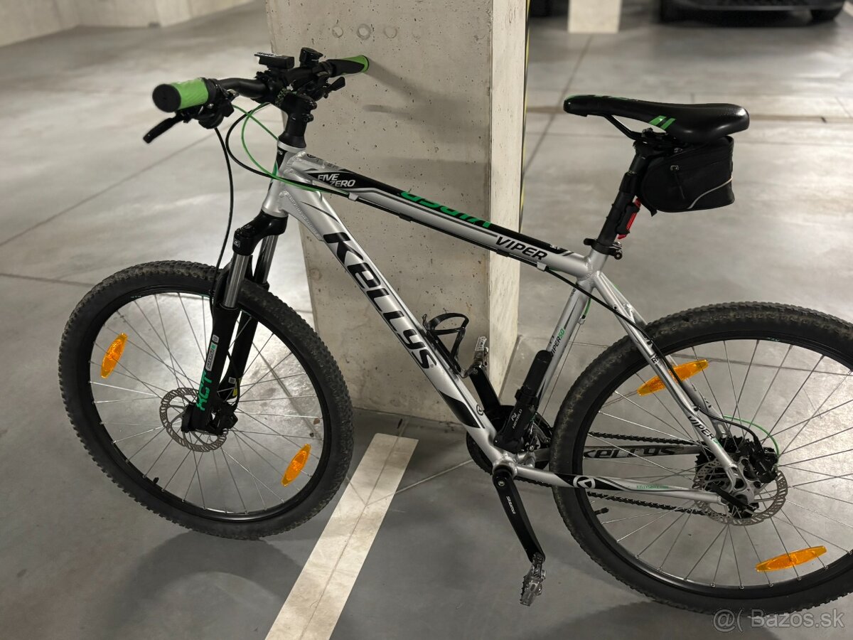 Kellys Viper 50 Silver-GreenNeon 27.5,