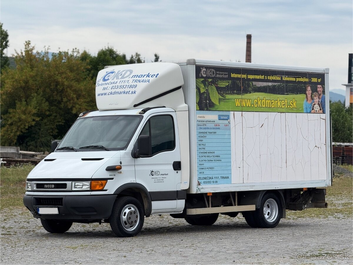 Iveco Daily 2.8 Skriňa + hydraulické čelo