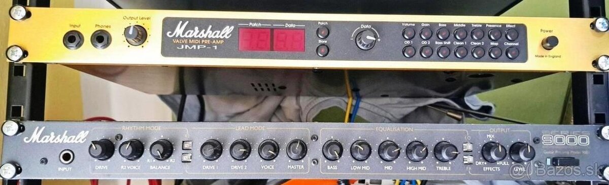 Predam Gitarovy Lampovy Preamp do Racku