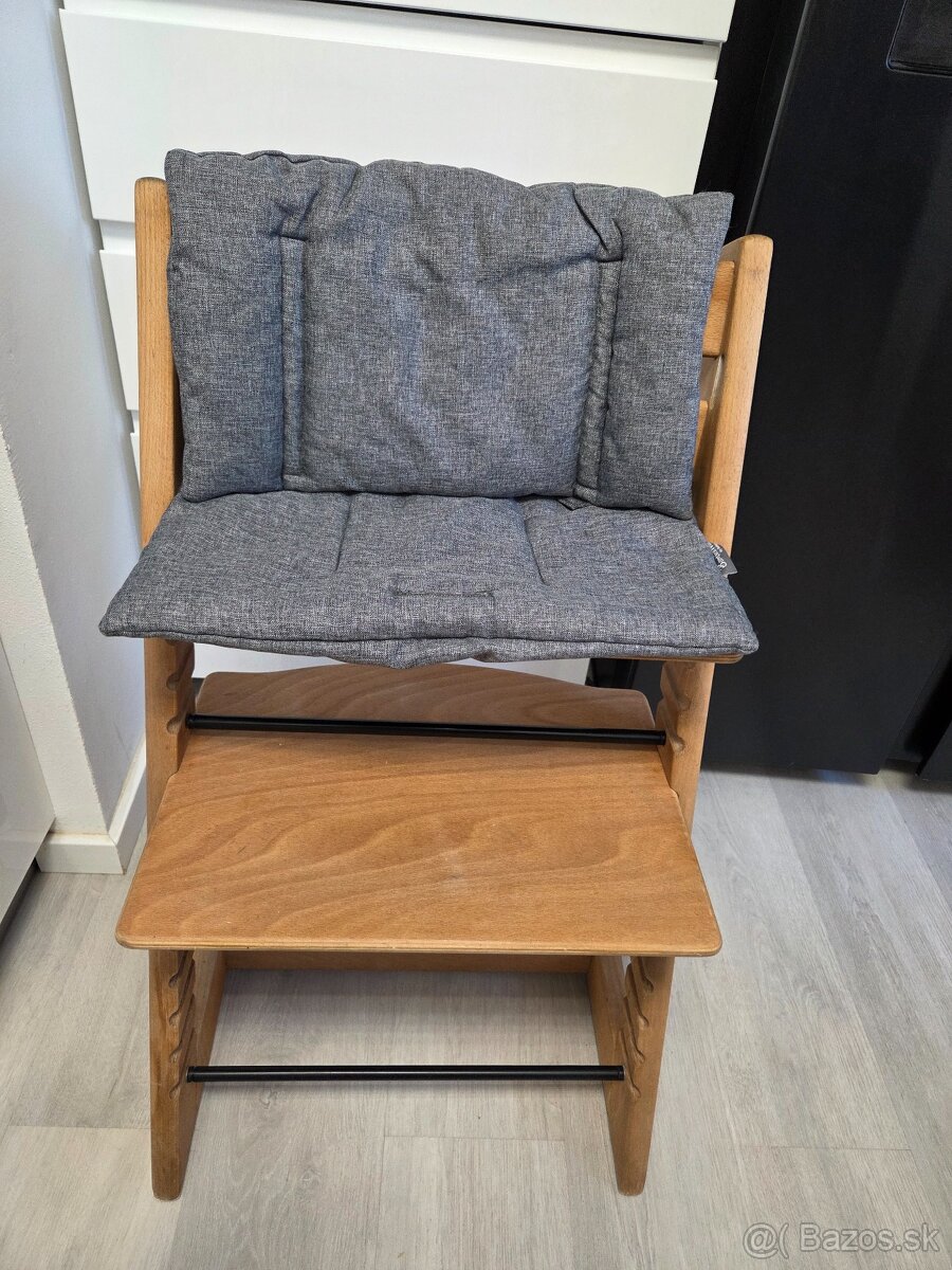 Stokke tripp trapp natural s vankúšmi