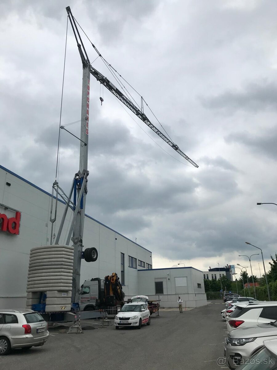 Som Skládací stavebný Žeriav na diaľkové ovládanie