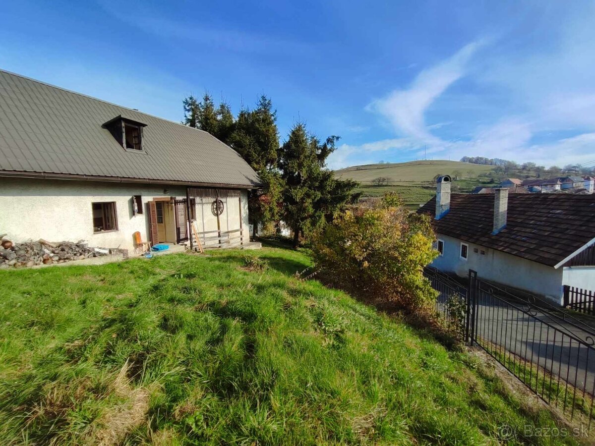 Na predaj chalupa v obci Vysoká, okres BAnská Štiavnica