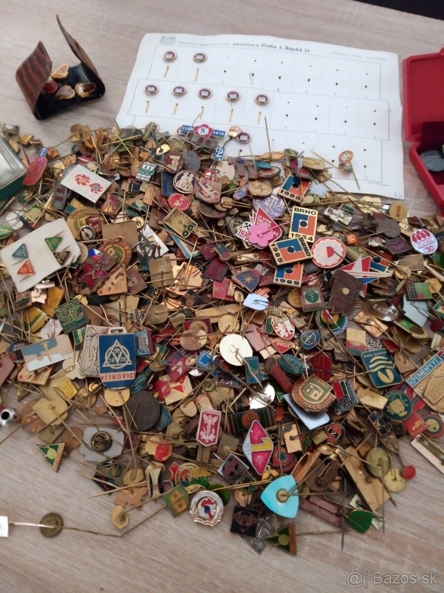 Odznaky veľa mix