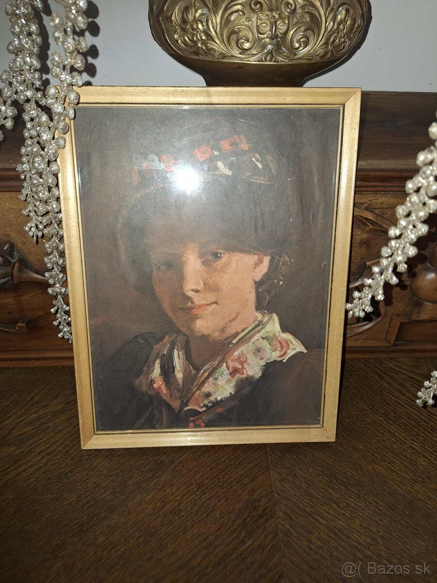 STARÁ TLAČ ZA SKLOM