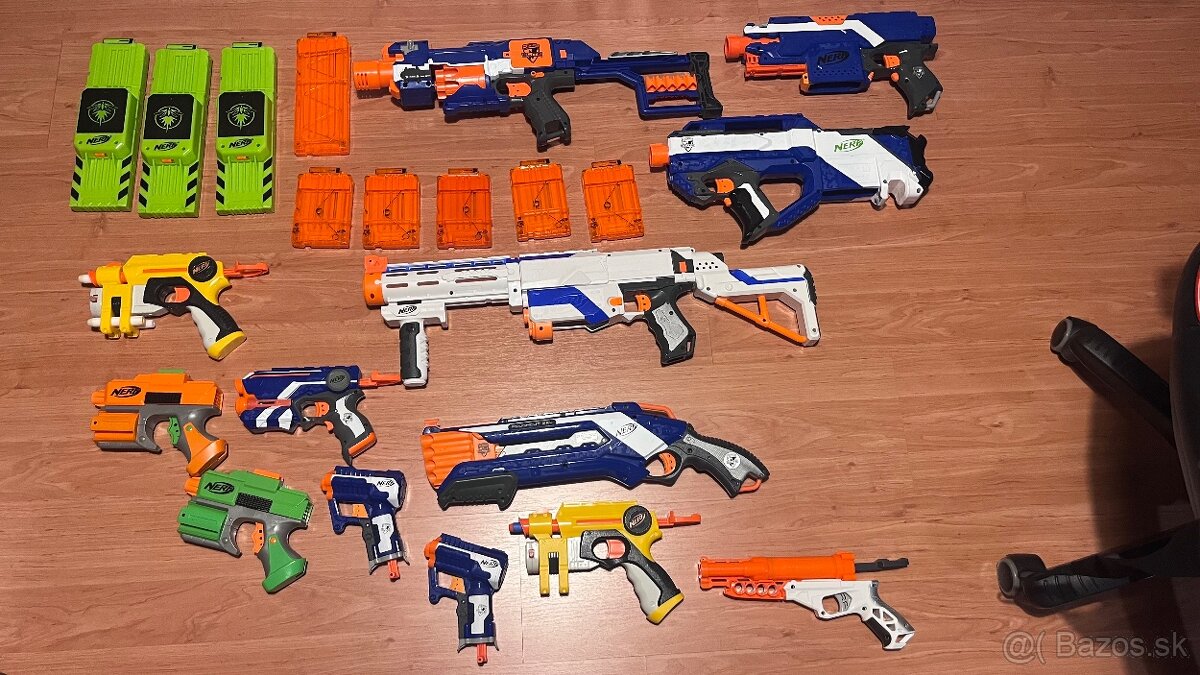 Predám NERF zbrane