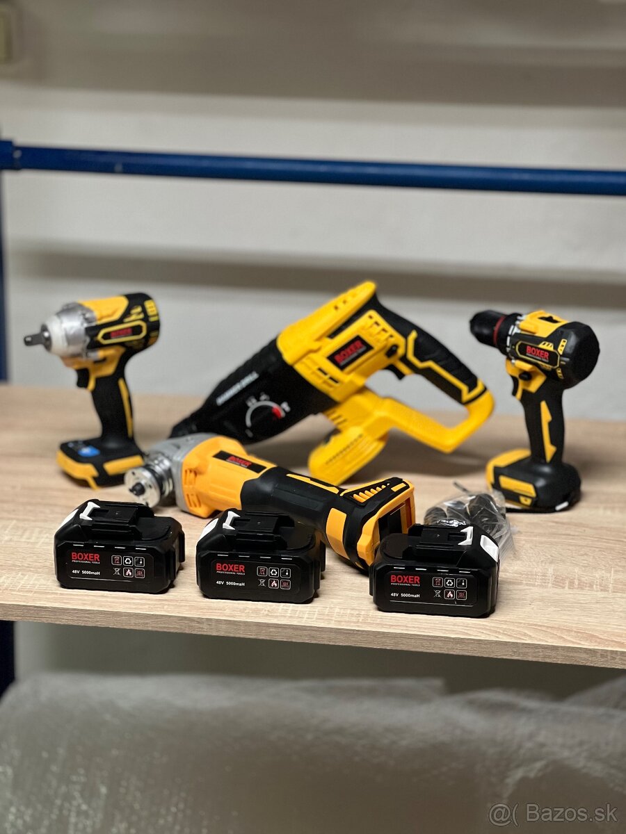 4v1 AKU SET Naradia + 3x 5.0aH Batérie