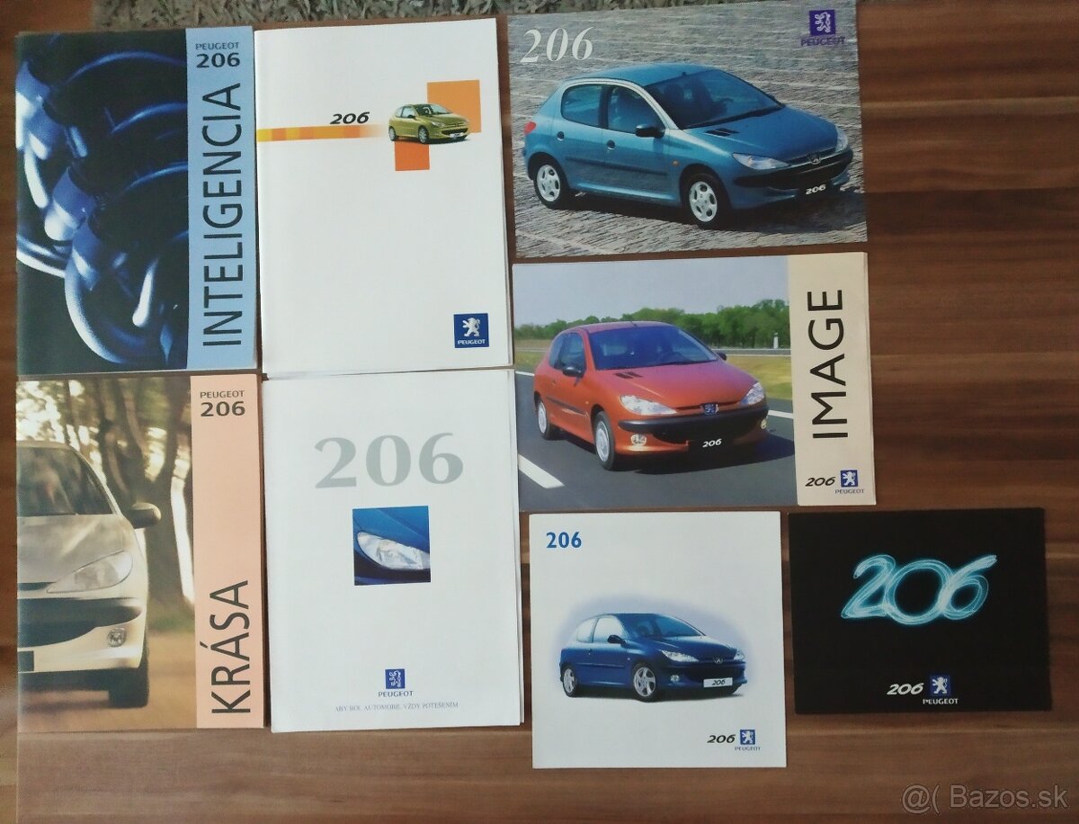 Peugeot 206 prospekty