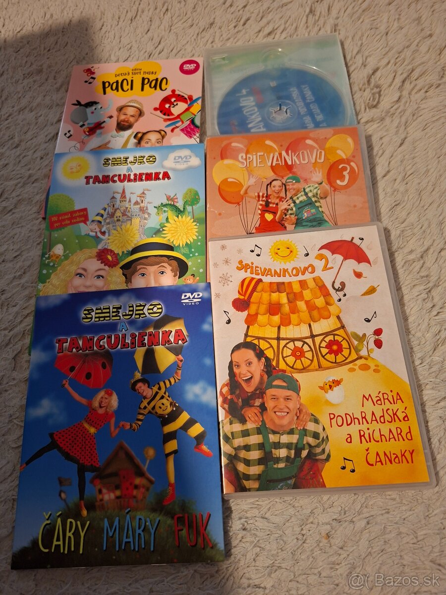 CD a DVD rozprávky