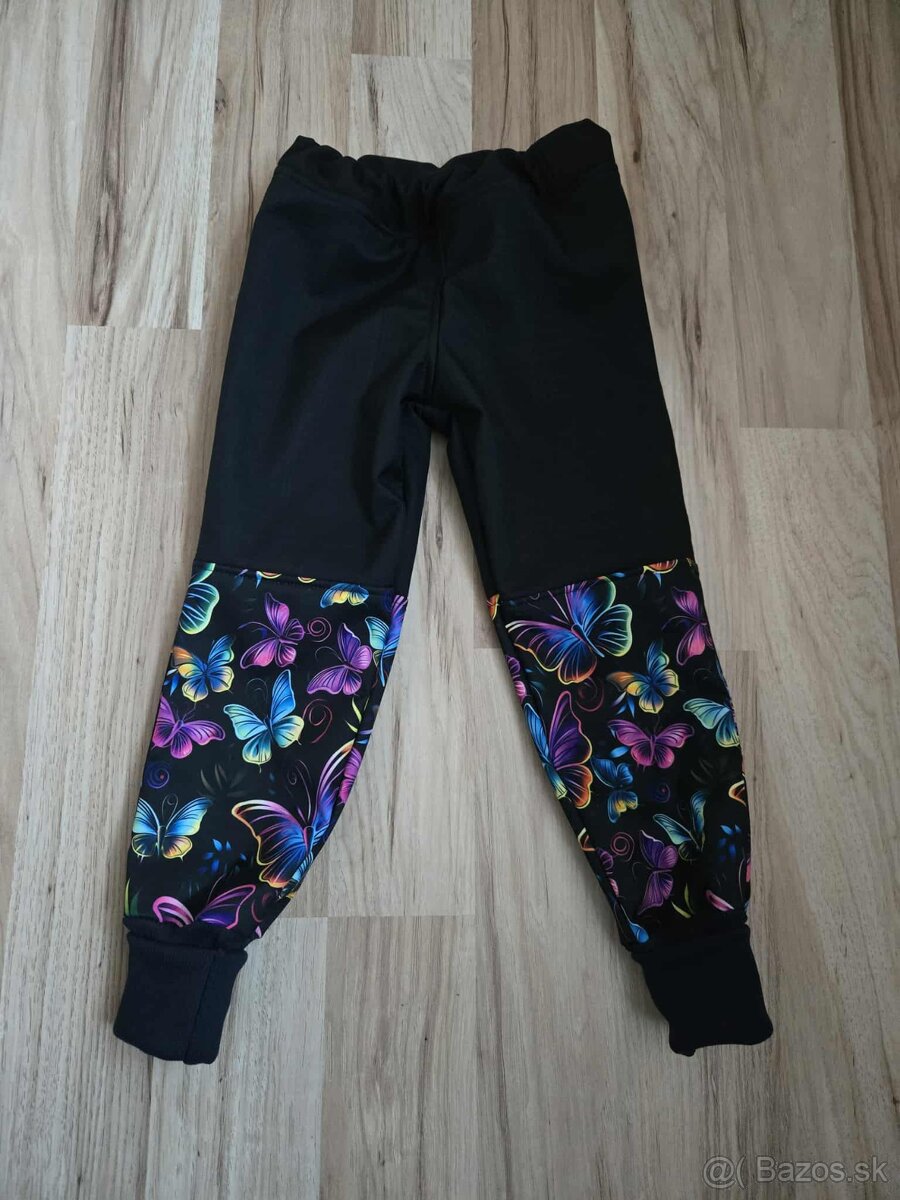 softshellové nohavice s barančekom