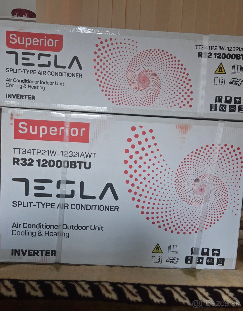 Klimatizácia Tesla 3,4 kw