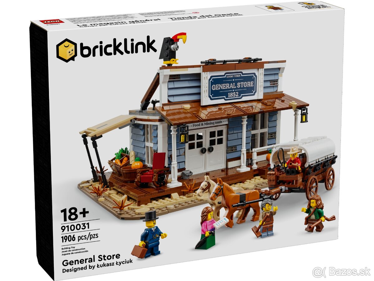 ponukam predobjednavku bricklink lego 910031 general store