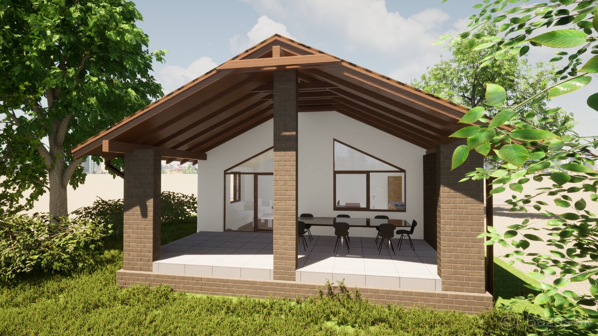Rodinný dom - holodom v obci Lemešany, pozemok 500 m2