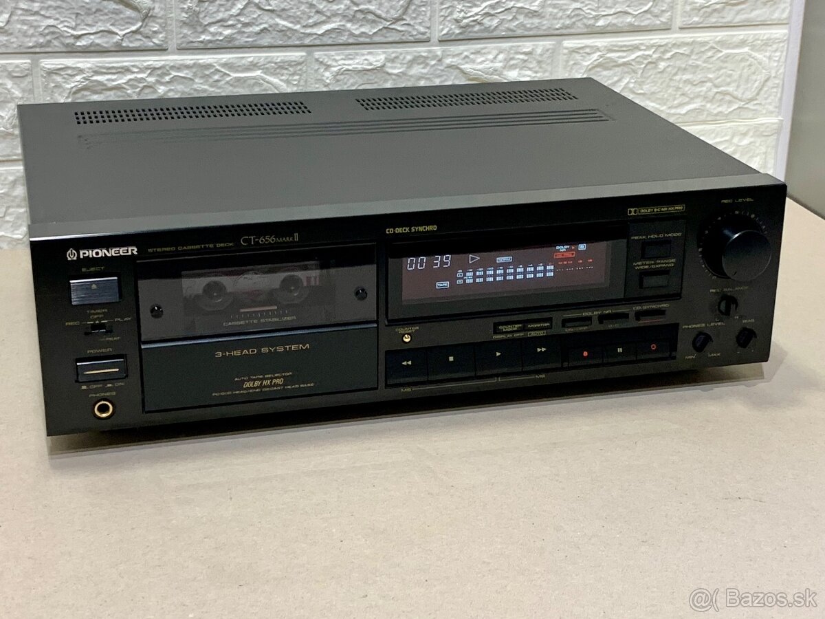 Pioneer CT-656 mark II …. Kazetový deck