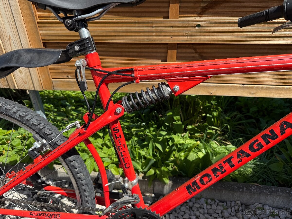 Bicykel odpružený