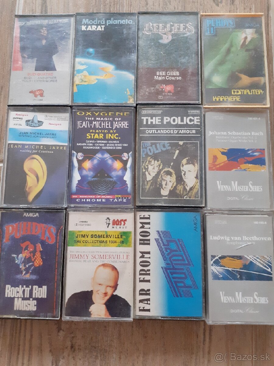 Kazety roky 80
