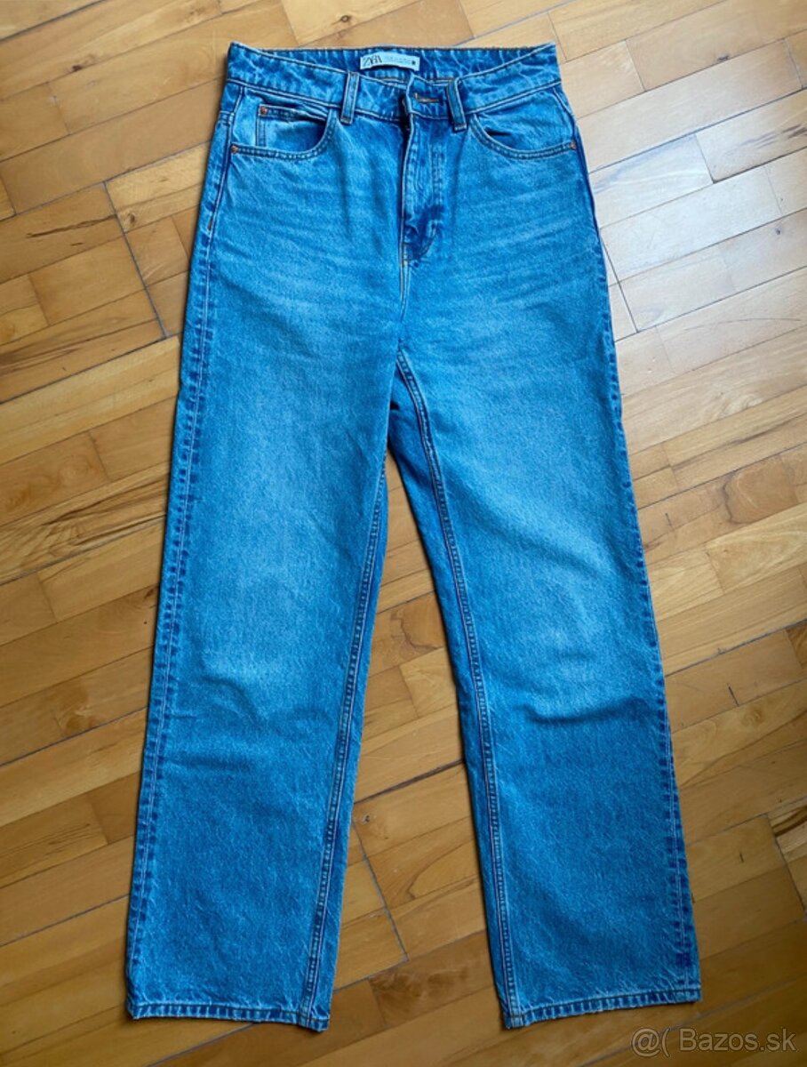 Modre dzinsy Zara